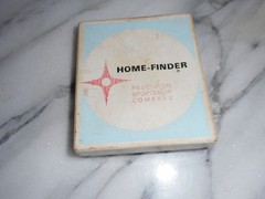 Vintage HOME-FINDER Precision Sportsman Compass/Instructions/Box