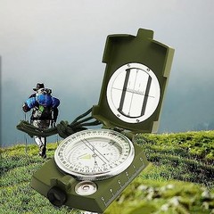 Waterproof Multipurpose Survival Camping Hiking Compass Geological Digital Comp