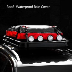 Foldable Waterproof Roof Cargo Container For Outdoor Activities And Moving