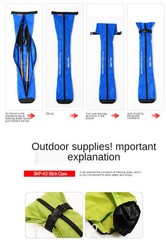 Waterproof Trekking Pole Carry Bag – Walking Stick Storage Case