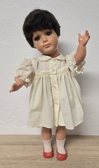 Old Celluloid Celluloid Doll Doll 56cm Sleep Eyes Collectors Vintage