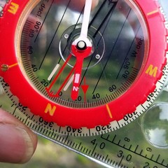 Orienteering Map Compass Sighting for Camping,Hiking,Hunting and SurvivalXQ
