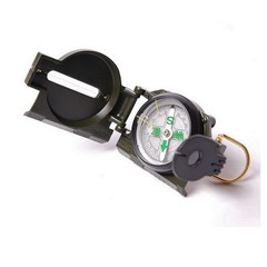 2026 NEW STYLE 3IN1 MILITARY HIKING CAMPING LENSATIC COMPASS LENS RULER OD Green