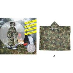 Compact Foldable Design Outdoor Raincoat Adult Size Fit Lightweight Design