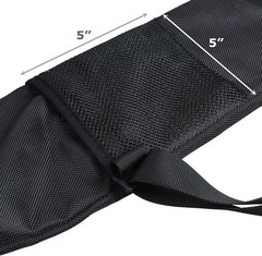 Lightweight Trekking Poles Storage Bag with Mesh Pocket & Adjustable Strap