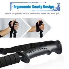 2x Trekking Poles Walking Hiking Sticks Adjustable Nordic Anti-shock Alpenstock