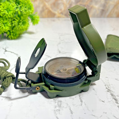 Cammenga 3HCS U.S. Military Lensatic Compass Waterproof Hiking Survival
