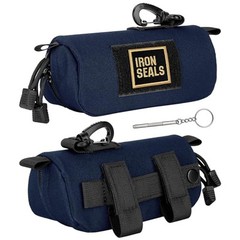 Extra Large Tactical Molle Sunglasses Case Anti-Shock Semi-hard Navy Blue