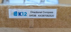 Lot of 5,000) K12 Directional Handheld Mini Button Compass 04536