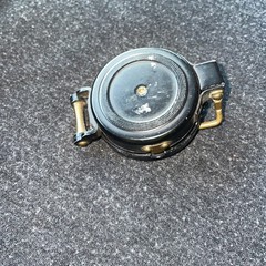 Vintage Engineer Lensatic Compass Pocket Sized Black Made Japan Hiking Hunting