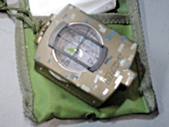 Professional Military Compass, Inclinometer, Waterproof, Aluminum, Night-Vision