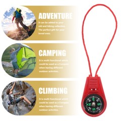 20Pcs Mini Hiking Compass Portable Pocket Survival Compass Hiking Accessory