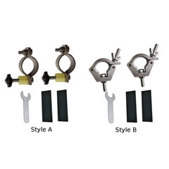 45mm Wide Bicycle Trailer Hitch Coupler Silver Metal for Cargo Trailers