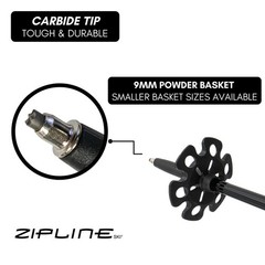 Graphite Hybrid Trekking Poles for Hiking – Lightweight, Durable Poles with S…