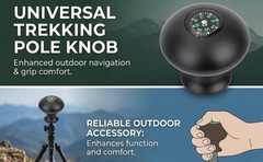 Trekking Poles Knob Handle Grip, Outdoor Universal Monopod Walking Stick Knob,
