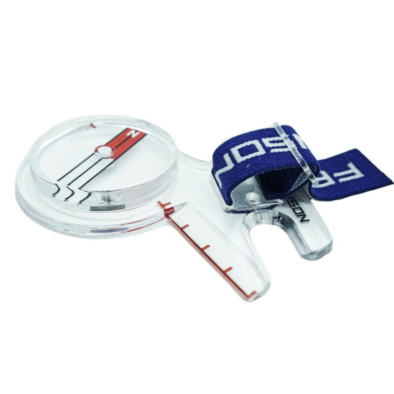 FRENSON X-FOREST compass for orienteering, balanced for northern hemisphere (MN)