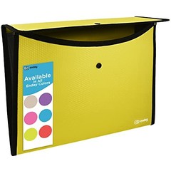Square Flap Document Holder Expanding File Folder, A4 Letter Size 1 Green