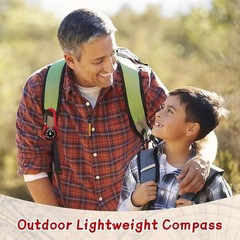 Navigation Compass, Multifunctional Hiking Compass, Waterproof Pocket Compass…