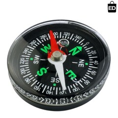 1-1/4″ Portable Compass with 5-Degree Graduation – Lightweight Navigation Aid