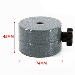 Gray Iron Counterweight for Harmonic Equatorial Mount 12 mm Rod 74x74x45 mm
