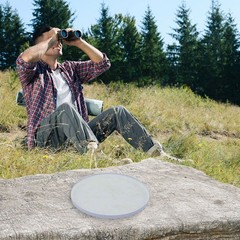 45mm 6x 8x Lens for Compound Bow Sights Clear Resin Magnification for Precision