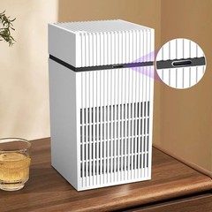 Portable Air Purifier USB Powered HEPA Filter with Activated Carbon for Travel