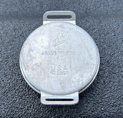 Vintage Silva Globe Trotter Aluminum Wrist Compass, 62, Patent 2136970, Sweden