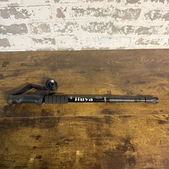 JIUYA Duralumin 4-Step Adjustable Anti-Shock Trekking Hiking Walking Pole Black