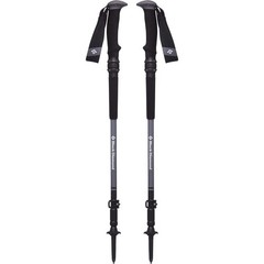 BLACK DIAMOND Trail Pro Shock Trekking Poles 105-140 cm (Shock Grip), Granite