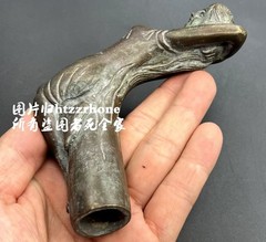 Brass Beauty Lady Walking Stick Cane Handle Top Topper Hand Grip Holder Decor