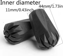 8Pcs Assorted Replacement Tips Hiking Stick Walking Trekking Pole Protector for