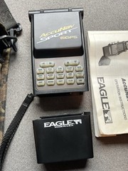 🇺🇸Eagle AccuNav Sport Portable GPS W/Camouflage Storage Bag Manual🇺🇸