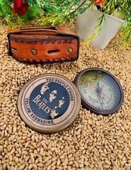 Vintage Antique (The Beatle Finder Yellow Submarine) Brass Personalized Compass