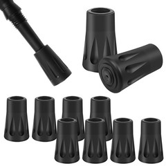 Nordic Walking Poles Rubber Bumpers 6 Pack, Rubber Bumpers for Hiking Poles, Wall…