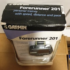 New Garmin Forerunner 101 Waterproof Wearable GPS Distance Trainer New Open Box