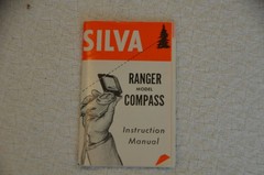 Silva Ranger Model Compass Instruction Manual 1970