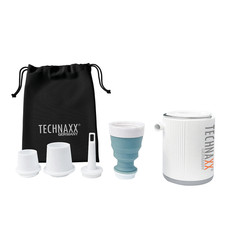Technaxx Mini Cordless Air Pump TX-261 with 1360mAh Battery for Inflating Air…