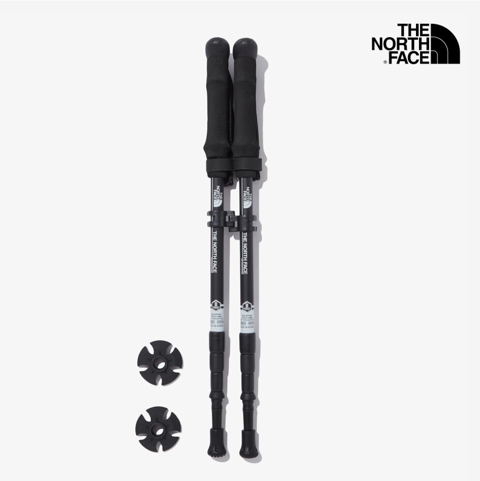 NEW THE NORTH FACE Hiking 4 STEP STICK SET NA5SP00A BLACK 19.7in~47.24in 7.6oz