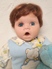 Artist Doll Vinyl Doll Doll NJSF Limited 40cm Sitting Collector HTF Vintage