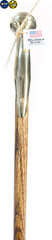 Walking Cane – Original Bubba Stik “Standard” Style 36″ Tall, Walnut