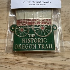 The Historic Oregon Trail Hiking Staff Medallion
