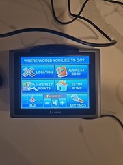 Cobra GPSM 5000 NAV One 5000 Portable Navigation GPS Navigator Used