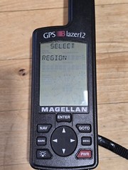 Magellan GPS Blazer 12 Satellite Navigator w/ Manual Outdoors/Hiking Tested EUC
