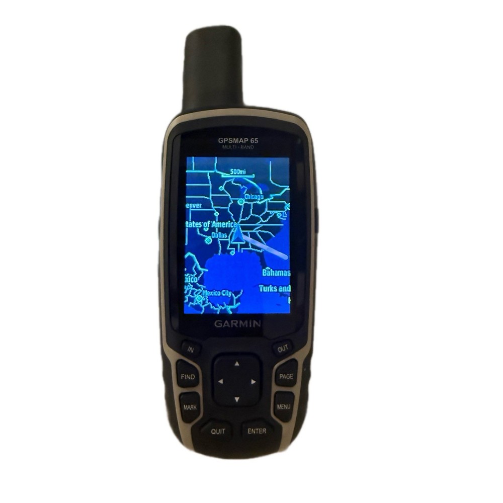 Garmin GPSMAP 65s Multi-Band Handheld GPS Color Display Multi-GNSS