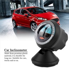 Car Vehicle Inclinometer Slope Indicator Meter Level Tilt Gauge Road Instrument