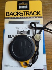 Bushnell BackTrack GPS Unit 360050. Yellow/Black/Silver. China. Tested. V.GOOD.