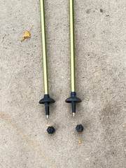 Set of ele men terre Aluminum Trekking Poles 110-135CM .. 79