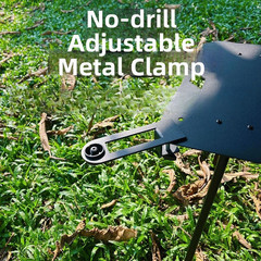 Lightweight Aluminum Table Clamp for Outdoor Cooking Gas Tank Mounting