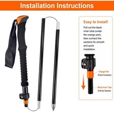 Foldable Wading Staff for Fly Fishing 55.1” Retractable Fishing Wading Stick…