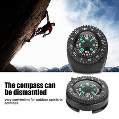 Compasses Watch 2pcs Portable Watch Band Slip Slide Navigation Wrist Compass For